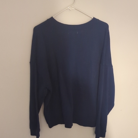 Grayson Threads Navy Blue Paris Sweatshirt - Picture 2 of 3